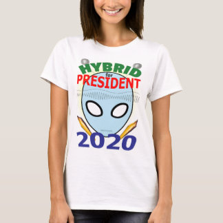 T-shirt Hybride pour le président 2020 - bouche à ADN