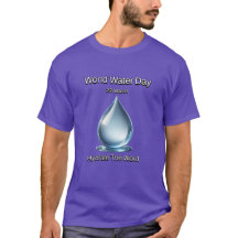 Hydrate le monde. Journée mondiale de l'eau.