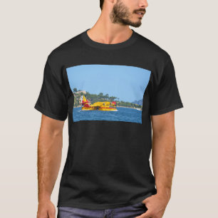 T-shirt Hydravion en roulage sur l'eau.