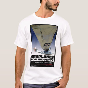 T-shirt Hydravions pour la chemise d'industrie