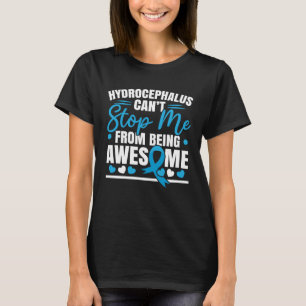 T-shirt Hydrocéphalie Guerrier Cerveau Tumeur Hydrocéphali
