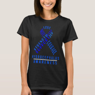 T-shirt Hydrocéphalie Survivant Guerrier de sensibilisatio