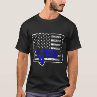 T-shirt Hydrocéphalie Survivant Hardwork US Awareness Warr