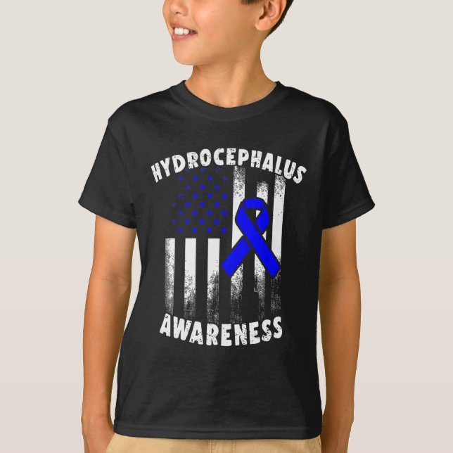 T-shirt Hydrocéphalie Survivant Plan Guerrier de sensibili (Devant)
