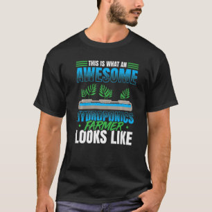 T-shirt Hydroponique Mens Gardener Horticulture Expert Gar