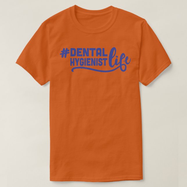 T-shirt hygiéniste dentaire (Design devant)