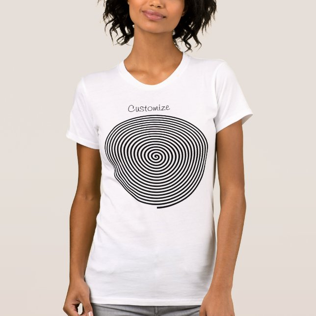 T-shirt Hypnose ronde Spirale Thunder_Cove (Devant)