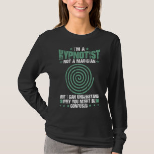 T-shirt Hypnose Sleep Hypnotist Guide Spiral Obtenir Hypno