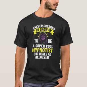 T-shirt Hypnose Sleep Hypnotist Guide Spiral Obtenir Hypno