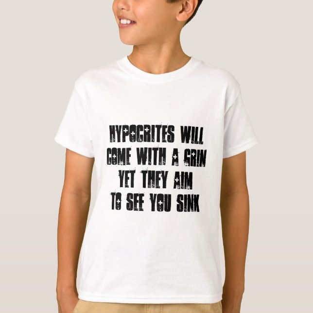 T-shirt Hypocrites (Devant)
