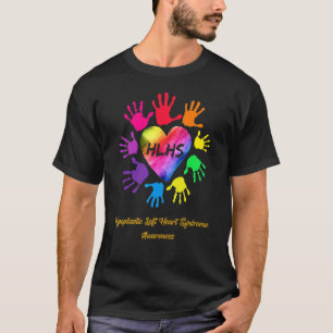 T-shirt Hypoplasie du syndrome du coeur gauche mains Gi