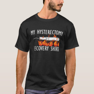 T-shirt Hystérectomie Et Utérine Opération Survivo