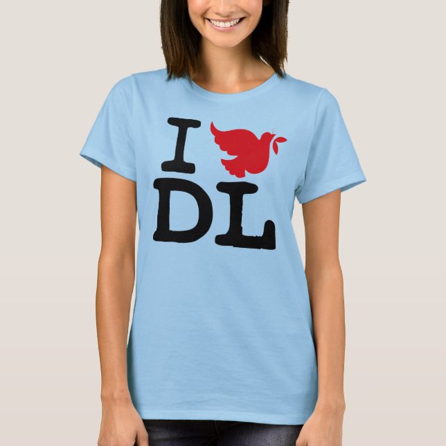 T-SHIRT I <3 DL (Devant)