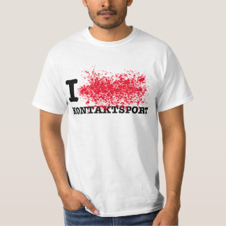 T-shirt I <3 Kontaktsport