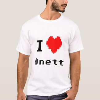 T-shirt I <3 Onett