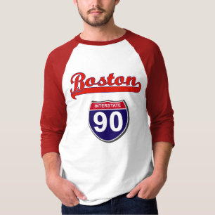 T-shirt I-90 Boston