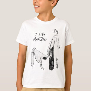 T-shirt I Aïkido like - Sankyo