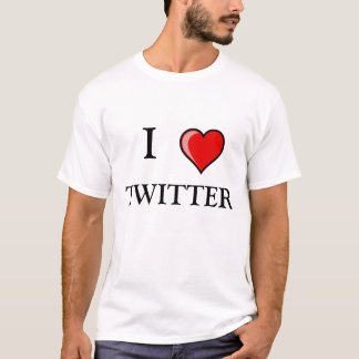 T-SHIRT I, AIME TWITTER