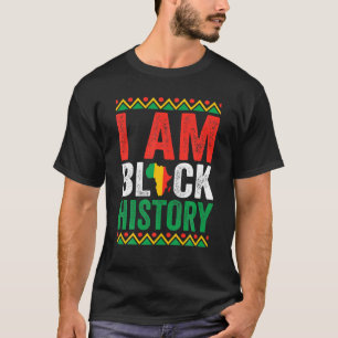 T-shirt I Am Black History 2022 For Kids Boys Black Histor