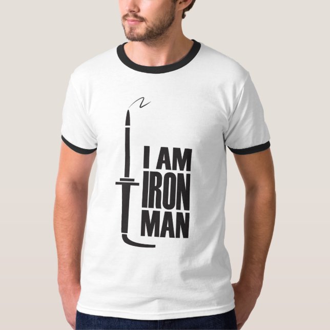 T-shirt I am Iron Man (Devant)