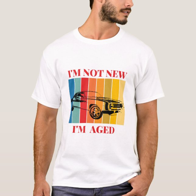 T-shirt i am not new (Devant)