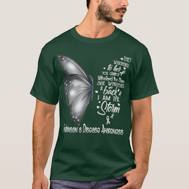 T-shirt I am the storm Parkinsons Disease Awareness (Devant)
