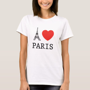 T-SHIRT I "AMOUR" PARIS