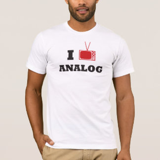 T-shirt I analogue de coeur