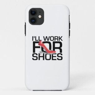 T-SHIRT I Arbeit für Schuhe Case-Mate iPhone Hülle