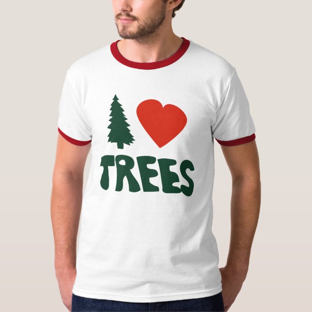 T-shirt I arbres de coeur (Devant)