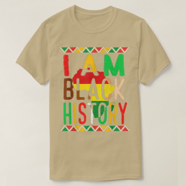 T-shirt I Au Black History (Design devant)