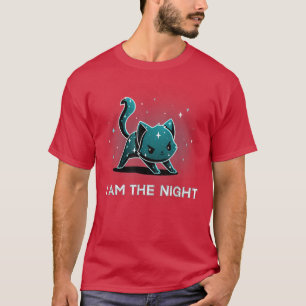 T-shirt I au Night Cool Kitten Funny Nocturnal Prowler