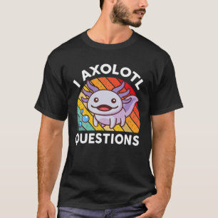 T-shirt I Axolotl Questions S Enfants Axolotl Costume mign