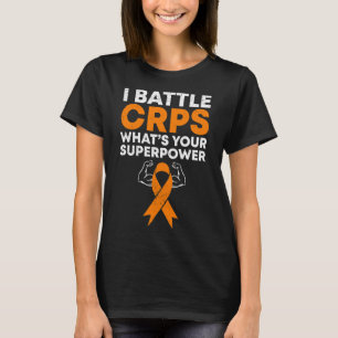 T-shirt I Battle Crps Rsd Sensibilisation Orange Ribbon Wa