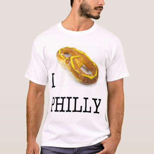 T-SHIRT I (BRETZEL) PHILLY (Devant)
