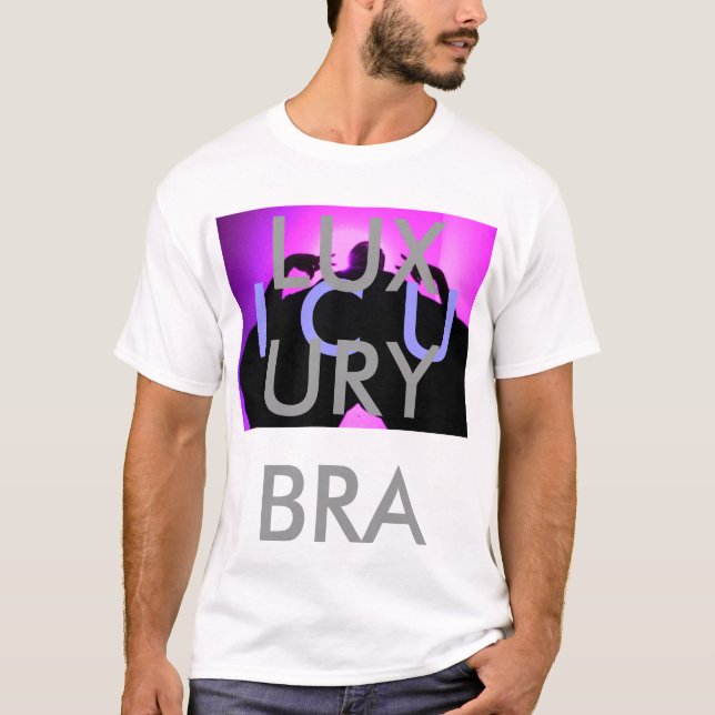 T-SHIRT , I C U, MARQUE DE LUXE (Devant)