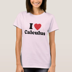 T-shirt I calcul de coeur