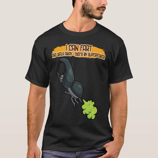T-shirt I Can Fart And Walk Away   Sayings Graphic (Devant)