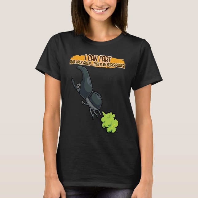 T-shirt I Can Fart And Walk Away   Sayings Graphic (Devant)