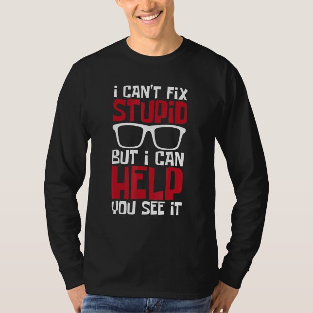 T-shirt I Can Help You See It  Optometrist Optometry Eye D (Devant)