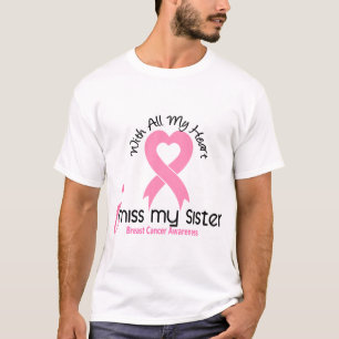 T-shirt I cancer du sein de Mlle My Sister