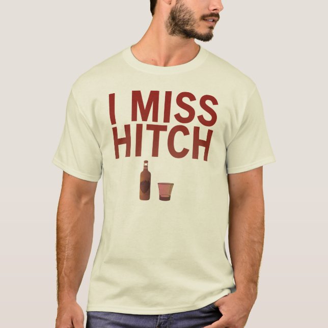 T-shirt I chemises de Mlle Hitch (foncé sur la lumière) (Devant)