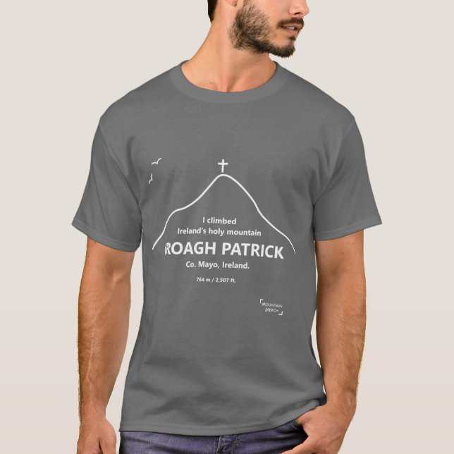 T-shirt I climbed Irelands Holy Mountain Croagh Patrick fr (Devant)
