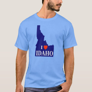 T-shirt I Coeur (Amour) Idaho