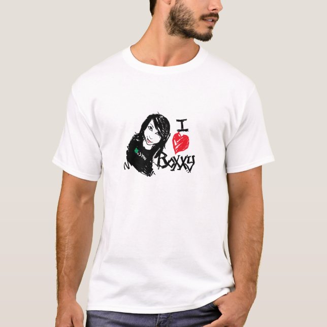 T-shirt I coeur Boxxy (Devant)