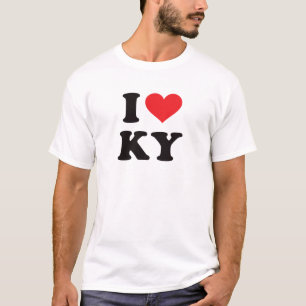 T-shirt I coeur KY - Kentucky