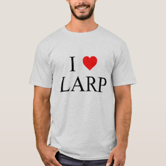 T-shirt I coeur LARP