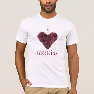 T-shirt I coeur Merkins