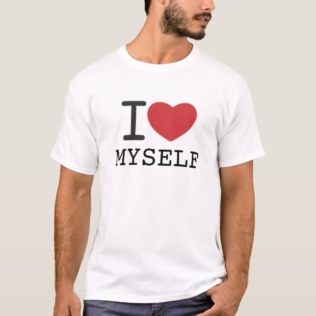 T-shirt I COEUR MOI-MÊME personnalisable (Devant)