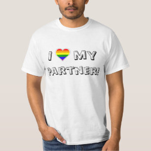 T-shirt I coeur mon associé !